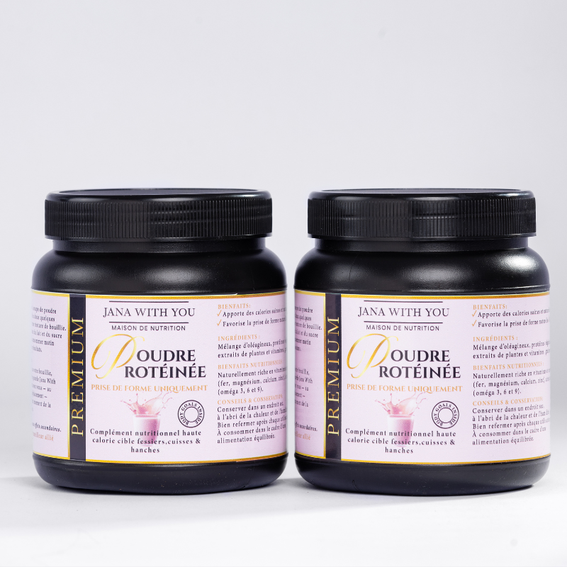 Duo Poudre protéinée-Prise de formes