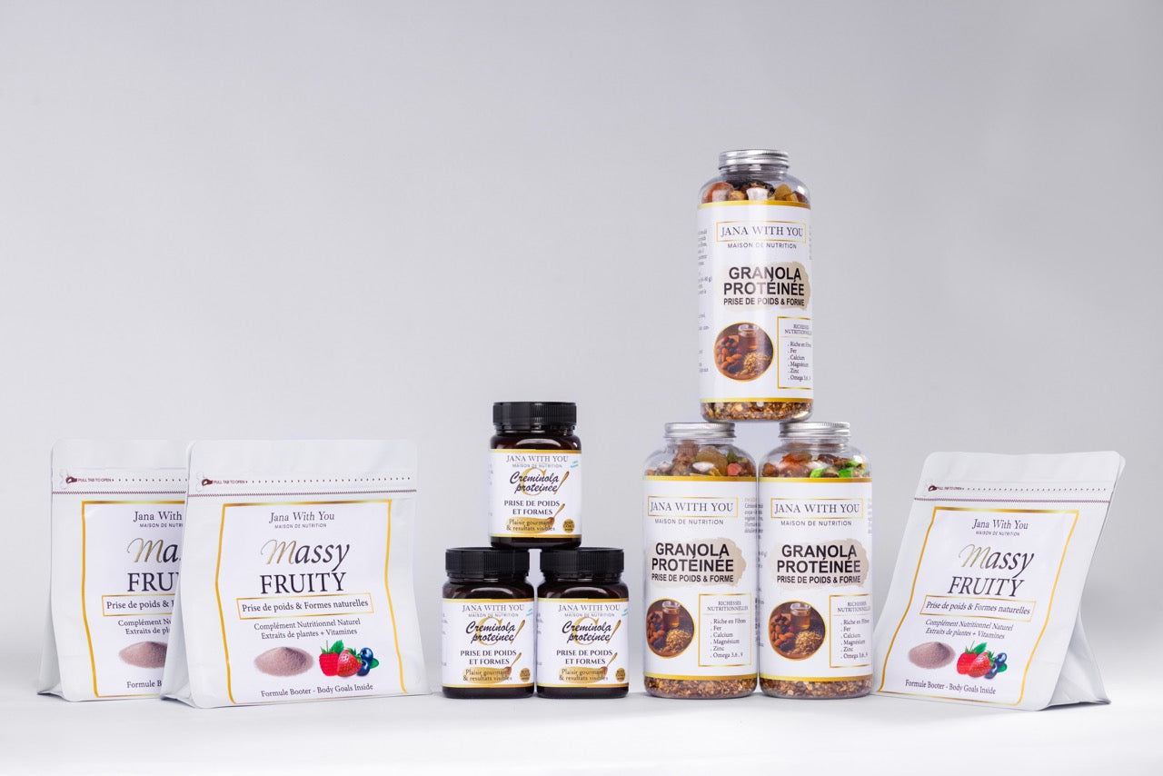 Pack double trio G-C prise de poids et formes