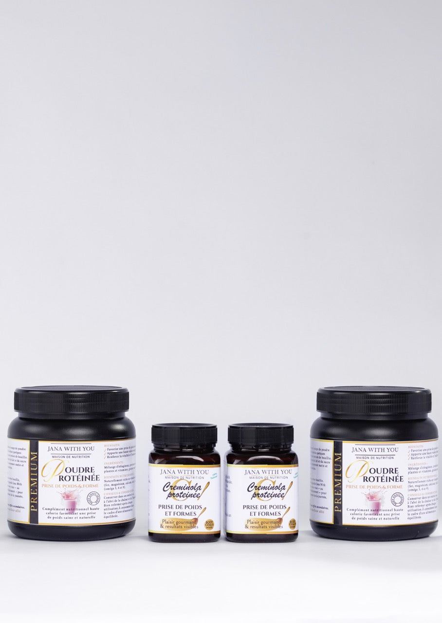 Pack double P-Cx2 prise de poids et formes