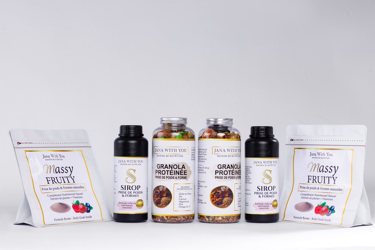 Pack double P-Gx2 prise de poids et formes