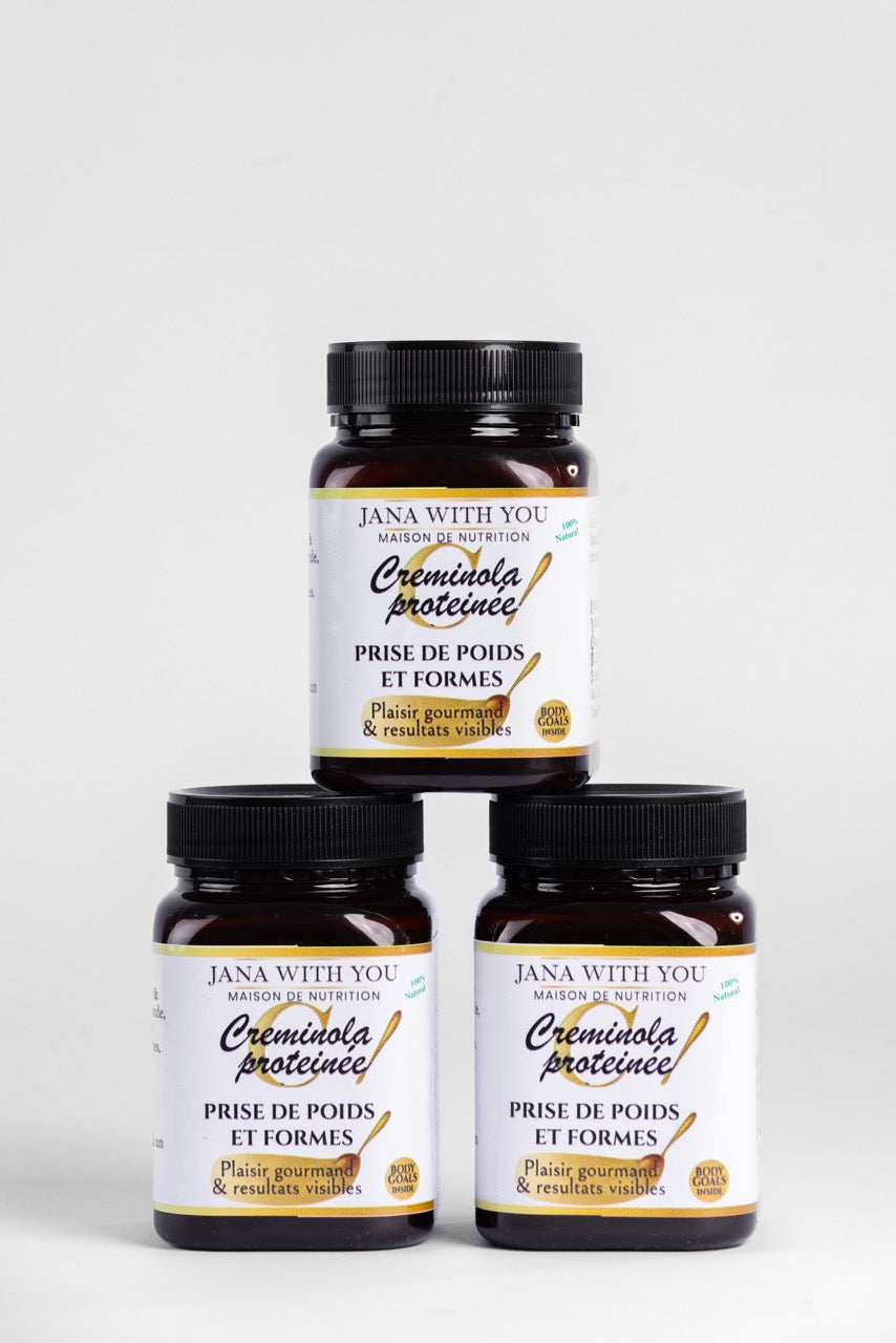 Trio creminola prise de poids et formes (2 en 1)