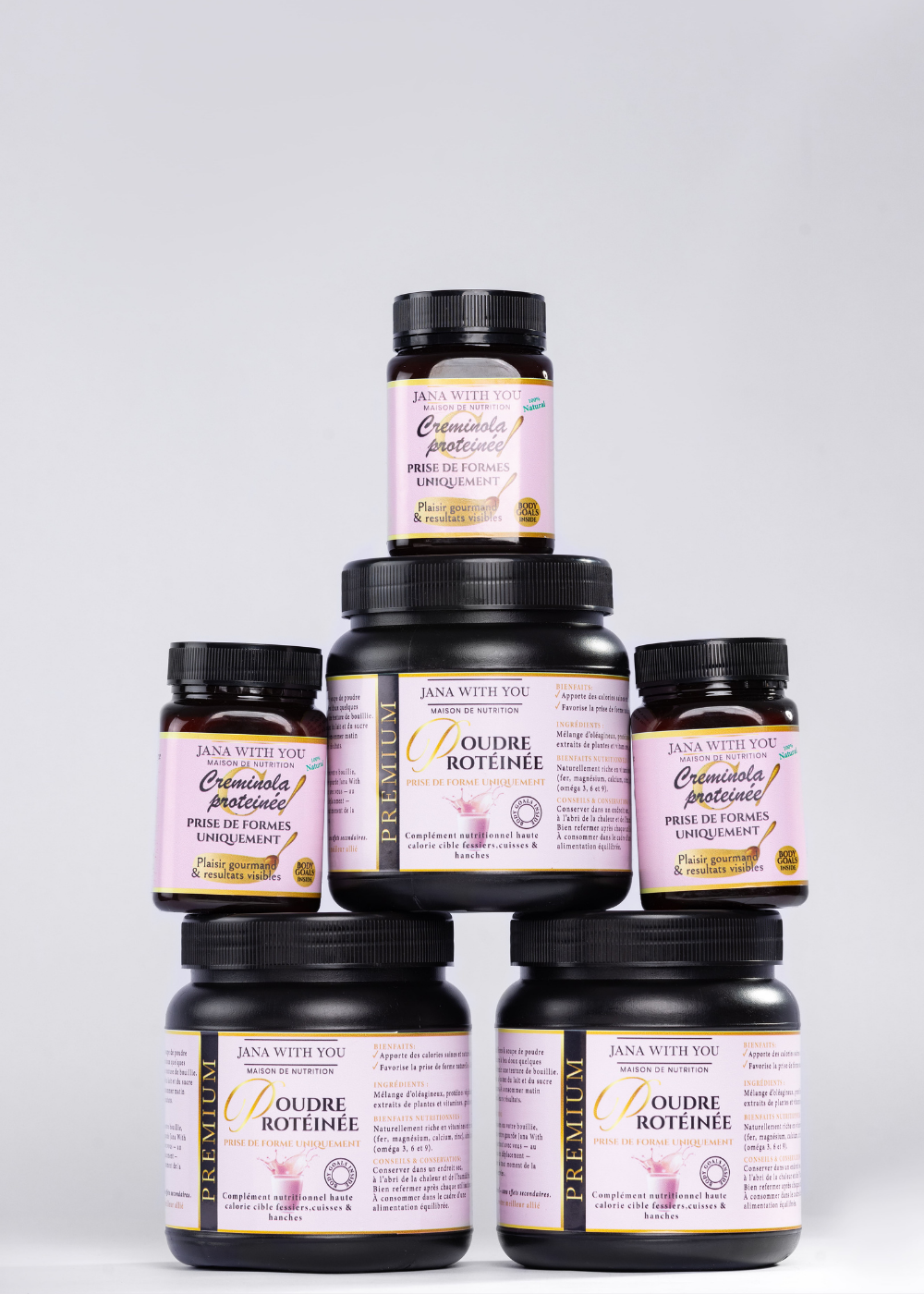 Pack trio P-C prise de formes uniquement