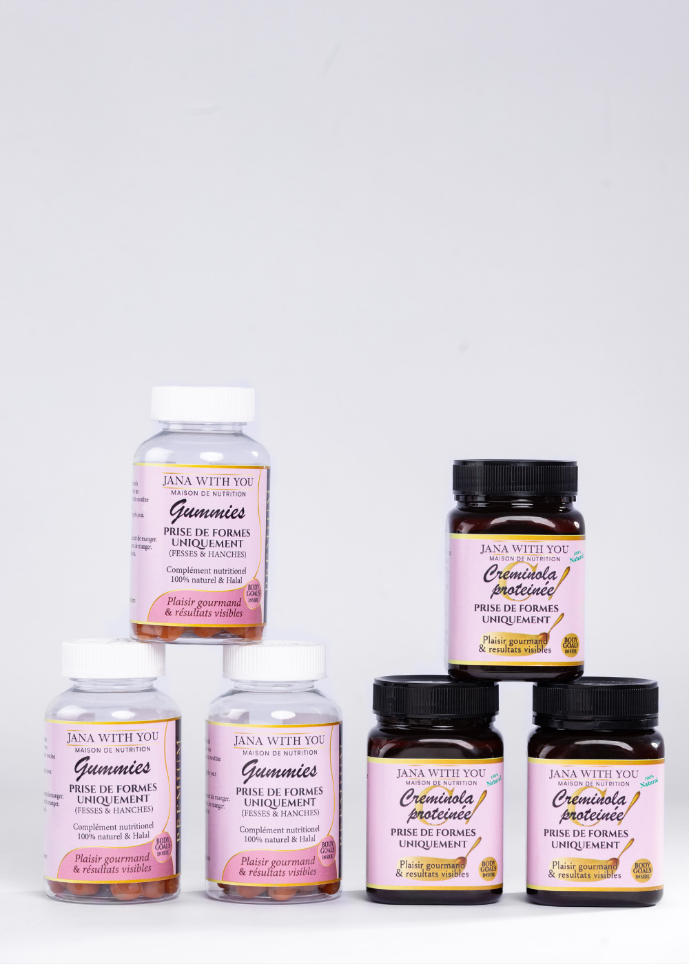 Pack double trio C-G Prise de formes uniquement