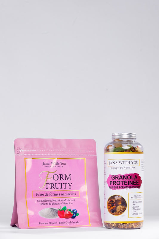 Granola prise de formes + Form fruity