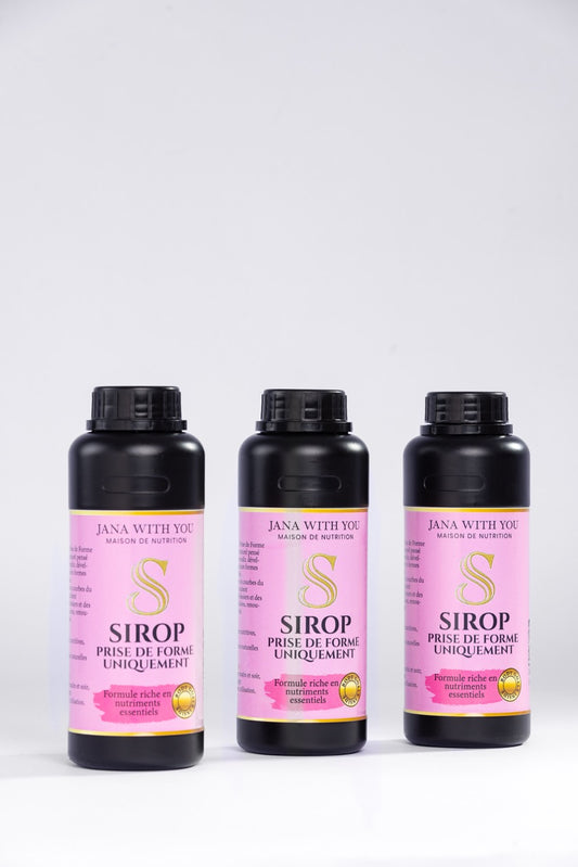 Trio sirop Prise de formes uniquement