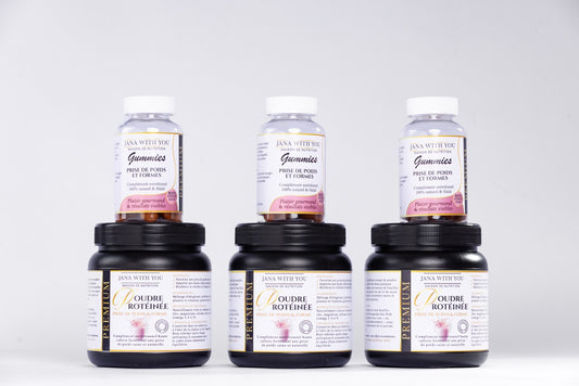 Pack double trio Golden - prise de poids et formes