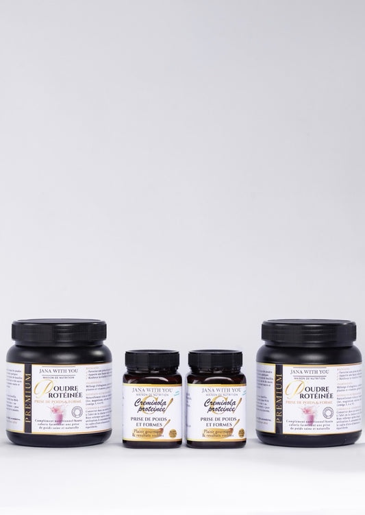 Pack double P-Cx2 prise de poids et formes