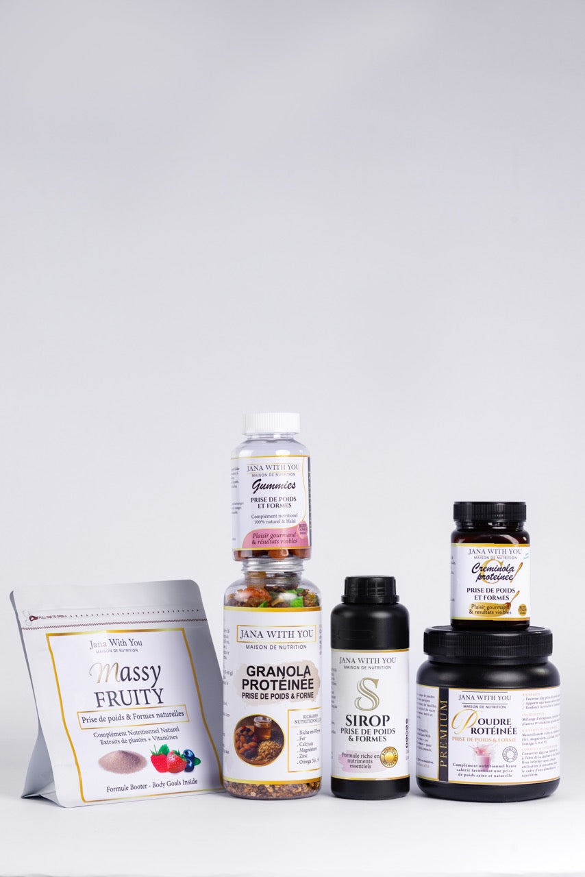 Pack découverte prise de poids et formes (2 en 1)
