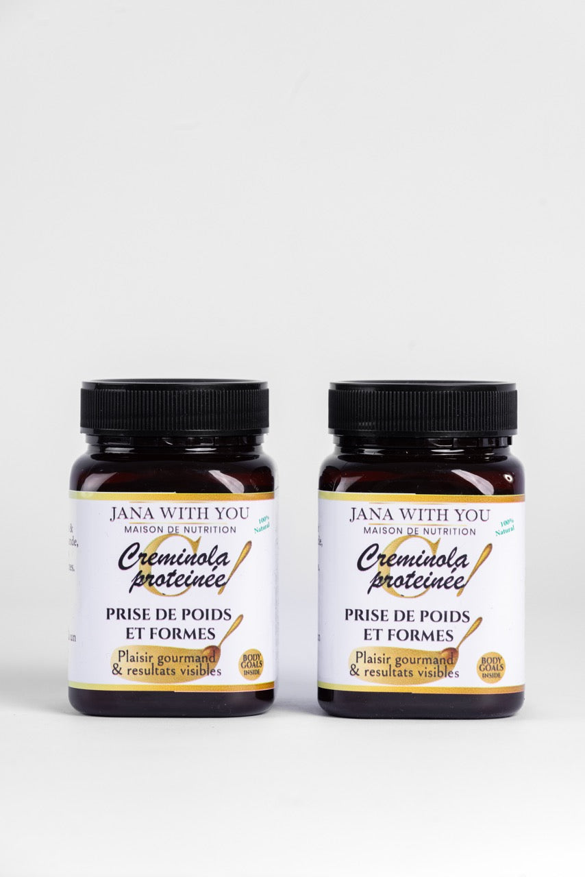 Duo creminola prise de poids et formes (2 en 1)