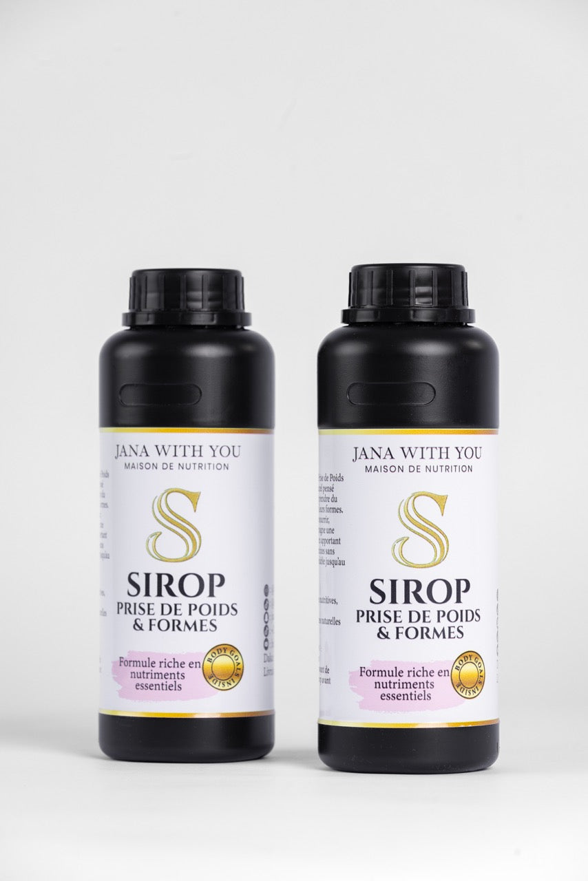 Duo sirop prise de poids et formes (2 en 1)