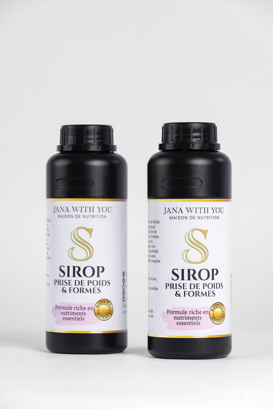 Duo sirop prise de poids et formes (2 en 1)